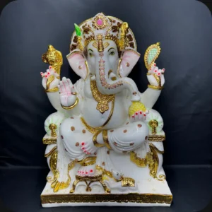 18" GOLD GANESHA